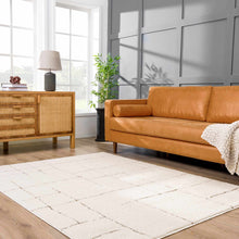Load image into Gallery viewer, Koume Ivory &amp; Brown Area Rug [Online Only]
