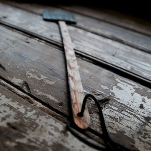The Front Porch Tennessee Whiskey Barrel Handle & Leather Flyswatter | Holtz Leather Co.