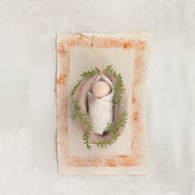 Load image into Gallery viewer, Wool Felt Baby Jesus Ornament
