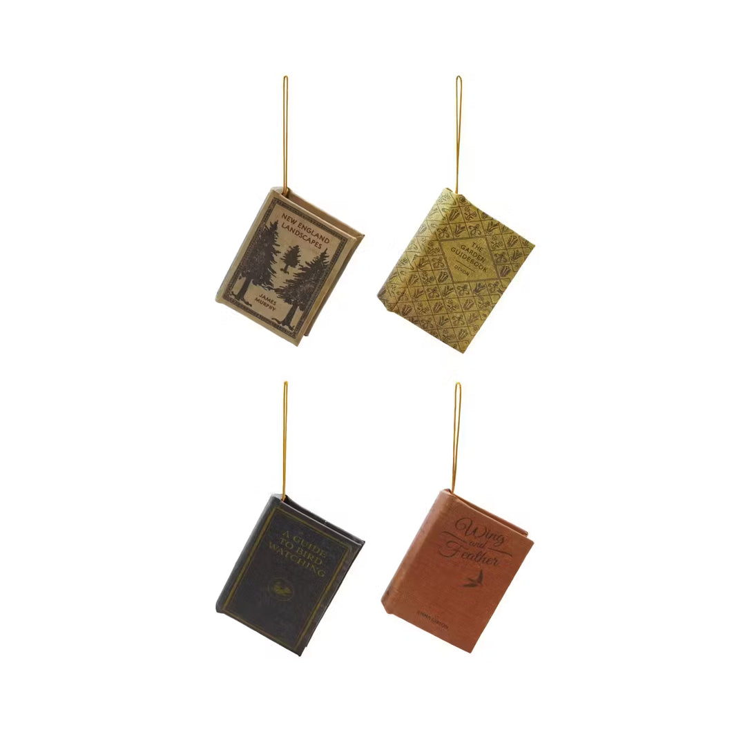 Book Ornament (4 Styles)