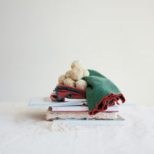Load image into Gallery viewer, Cotton Waffle Weave Tea Towel with Colored Stitched Edge (3 Styles)
