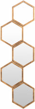 Load image into Gallery viewer, Gitagum Rustic Gold Honeycomb Mirror [Online Only]
