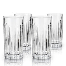 Load image into Gallery viewer, Reserve Milo Crystal Highball Glasses Set of 4 (Online Only)

