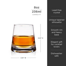 Load image into Gallery viewer, Burke Crystal Whiskey Glasses Set of 2 (Online Only)
