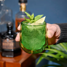 Load image into Gallery viewer, Aurora Double-Walled Tumblers in Green Set of 2 (Online Only)
