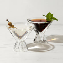 Load image into Gallery viewer, Double Walled Martini Glasses (Online Only)
