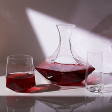 Load image into Gallery viewer, Seneca Faceted Crystal Wine Decanter (Online Only)

