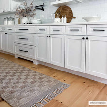 Load image into Gallery viewer, Ionut Checkered Jute Area Rug [Online Only]
