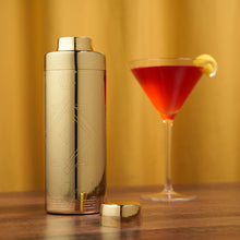 Load image into Gallery viewer, Art Deco Cocktail Shaker in Gold (Online Only)
