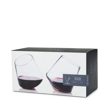 Load image into Gallery viewer, Rolling Crystal Wine Glasses Set of 2 (Online Only)
