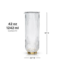 Load image into Gallery viewer, Gatsby Glass Carafe (Online Only)
