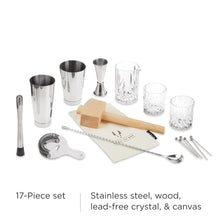Load image into Gallery viewer, 17-Piece Stainless Steel Barware Set (Online Only)
