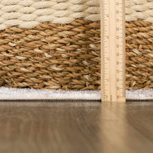 Load image into Gallery viewer, Hiti Cream Flat Pile Washable Rug [Online Only]
