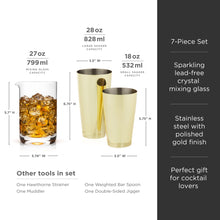 Load image into Gallery viewer, 7-Piece Belmont Barware Set (Online Only)
