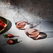 Load image into Gallery viewer, Rolling Crystal Wine Glasses Set of 2 (Online Only)
