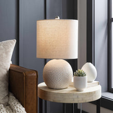 Load image into Gallery viewer, Manaloal Beige Textured Table Lamp [Online Only]

