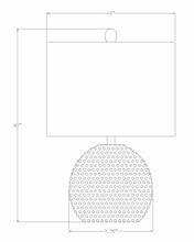 Load image into Gallery viewer, Manaloal Beige Textured Table Lamp [Online Only]
