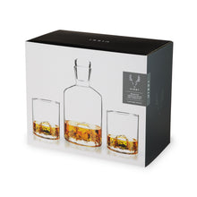 Load image into Gallery viewer, Mountain Crystal Decanter and Tumbler Set (Online Only)
