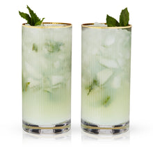 Load image into Gallery viewer, Meridian Crystal Highball Glasses Set of 2 (Online Only)
