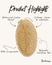 Load image into Gallery viewer, Natural Exfoliating Loofah [Online Only]
