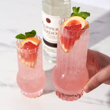 Load image into Gallery viewer, Art Deco Crystal Highball Glasses Set of 2 (Online Only)
