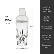 Load image into Gallery viewer, Admiral Crystal Cocktail Shaker (Online Only)
