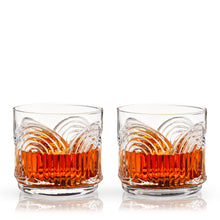 Load image into Gallery viewer, Beau Crystal Lowball Tumblers, Set of 2 (Online Only)
