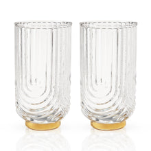 Load image into Gallery viewer, Gatsby Highball Glasses Set of 2 (Online Only)
