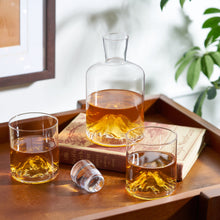 Load image into Gallery viewer, Mountain Crystal Liquor Decanter (Online Only)
