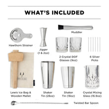 Load image into Gallery viewer, 17-Piece Stainless Steel Barware Set (Online Only)
