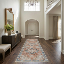Load image into Gallery viewer, Rosman Distressed Washable Area Rug [Online Only]
