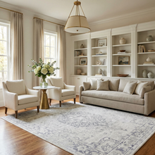 Load image into Gallery viewer, Akram Antrasit Flat Pile Washable Rug [Online Only]
