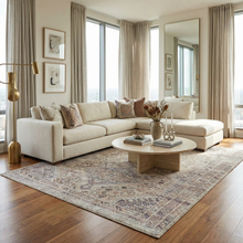 Load image into Gallery viewer, Barny Tan Washable Area Rug [Online Only]

