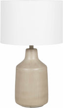 Load image into Gallery viewer, Quezon Beige Resin Table Lamp [Online Only]
