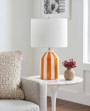 Load image into Gallery viewer, Isbergues Orange Table Lamp [Online Only]

