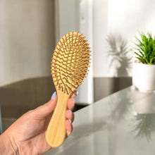Load image into Gallery viewer, Bamboo Rounded Hair Brush | Classic Handle [Online Only]
