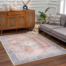Load image into Gallery viewer, Rosman Distressed Washable Area Rug [Online Only]
