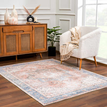 Load image into Gallery viewer, Rosman Distressed Washable Area Rug [Online Only]
