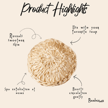 Load image into Gallery viewer, Sisal Exfoliating Body Scrubber [Online Only]
