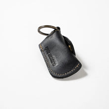 Load image into Gallery viewer, The Sidekick Personalized Fine Leather Lip Balm Holster with Key Ring | Holtz Leather Co.
