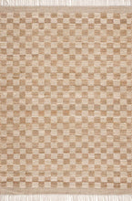 Load image into Gallery viewer, Ionut Checkered Jute Area Rug [Online Only]
