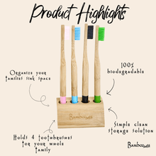 Load image into Gallery viewer, Toothbrush Holder with 4 Slots [Online Only]
