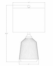 Load image into Gallery viewer, Tramutola White Table Lamp [Online Only]
