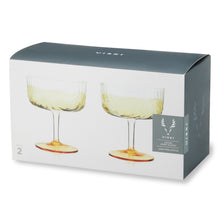 Load image into Gallery viewer, Gatsby Coupe Glasses Set of 2 (Online Only)
