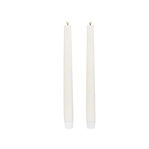 Uyuni Taper Candles - 1" x 11" - Ivory