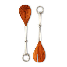 Load image into Gallery viewer, Bit Wood Salad Server Set [Online Only]

