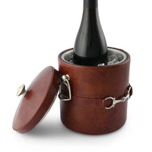 Load image into Gallery viewer, Equestrian Horse Bit Vegan Leather Ice Bucket [Online Only]
