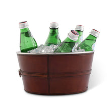 Load image into Gallery viewer, Premium Genuine Leather Bit Ice Tub – Sophisticated Beverage Cooler [Online Only]
