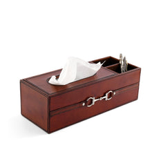 Load image into Gallery viewer, Premium Genuine Leather Bit Office Tissue Box [Online Only]
