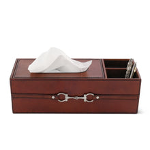 Load image into Gallery viewer, Premium Genuine Leather Bit Office Tissue Box [Online Only]

